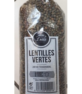Lentilles Vertes LA FERME DE LOUIS (sachet 500 g)