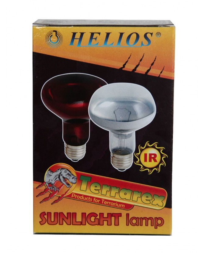 Ampoule Helios IR à vis Blanche 100W pour Poussin Cheveau Agneau Veau Chiot