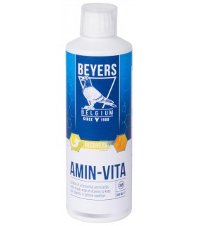 AMIN-VITA Acides Aminés Essentiels et Vitamines pour Pigeon x 400 ml