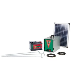 Kit de base AKO Savanne 3000 avec panneau solaire de 25 watts