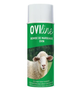 OVI-LINE Bombe de marquage Vert 500 ml pour Ovin