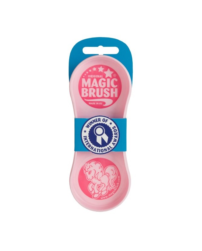Brosse MagicBrush Pink Pony pour Cheval