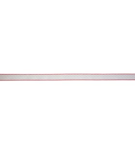 Ruban de clôture TopLine Plus blanc/rouge 20 mm pour Cloture Electrique x 400 M