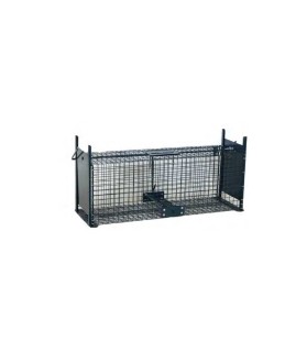 Cage avec glissière 1 entrée BOXTRAP pour Rat Fouine et tout autre animal de petite taille