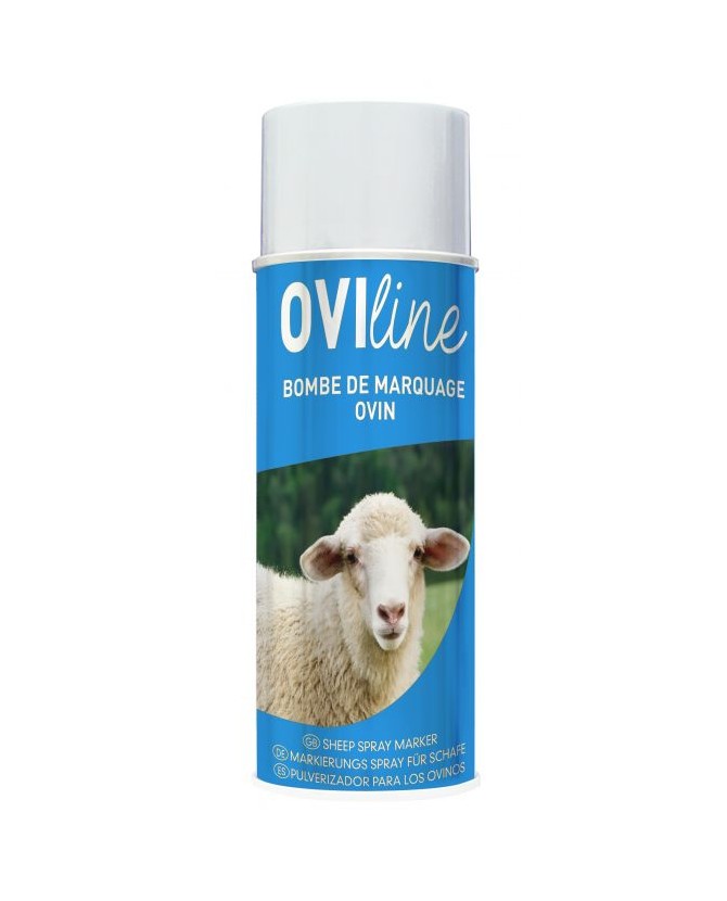 OVI-LINE Bombe de marquage Bleu 500 ml pour Ovin