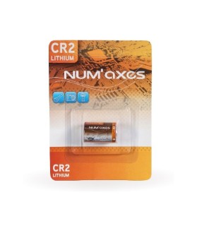 Pile CR2 3 V Lithium Cylindrique NUM AXES x 1