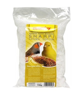 Bourre nid Sharpi de coton BEVO x 150 g pour Oiseau