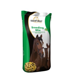 Breeding Mix EQUIFIRST aliment floconné pour jument en gestation lactation poulain et jeune cheval x 20 kg