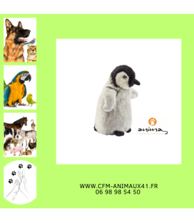 Peluche Bébé Manchot Pingouin ANIMA Haut 7 cm CFM Animaux 41 à Conan 41290