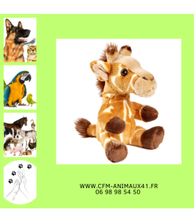 Peluche Girafe Têtabizous ANIMA 17 cm toute douce Cadeau plaisir d'offrir Noël Anniversaire Naissance Bébé Enfant Doudou Calin