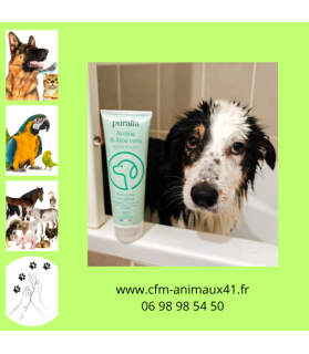 Shampoing PURALIA tout pelage Avoine et Aloe vera pour Chien x 250 ml CFM Animaux 41 à Conan 41290