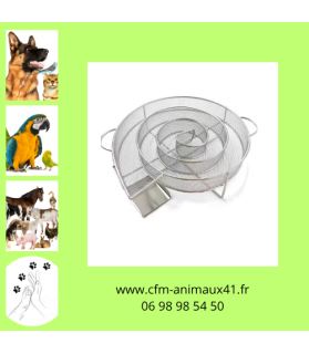 Serpentin Générateur fumée froide 20 x 16 x 5 cm UKAL pour fumoir CFM Animaux 41 à Conan 41290