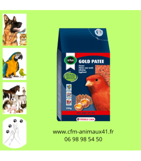 Gold Pâtée rouge VL pour Oiseau Canaris, Oiseau Indigène Exotique x 1 kg CFM Animaux 41 à Conan 41290