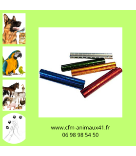Bague Alu pour Canaris 3 mm x 20 CFM Animaux 41 à Conan 41290