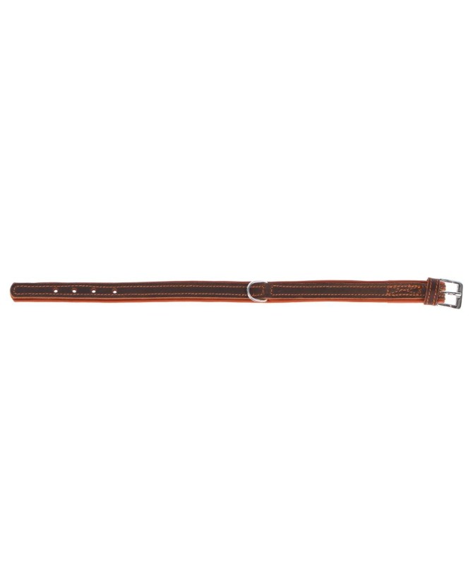 Collier cuir grande qualité cou 50 - 58 cm pour Chien - CFM Animaux 41 à Conan 41290