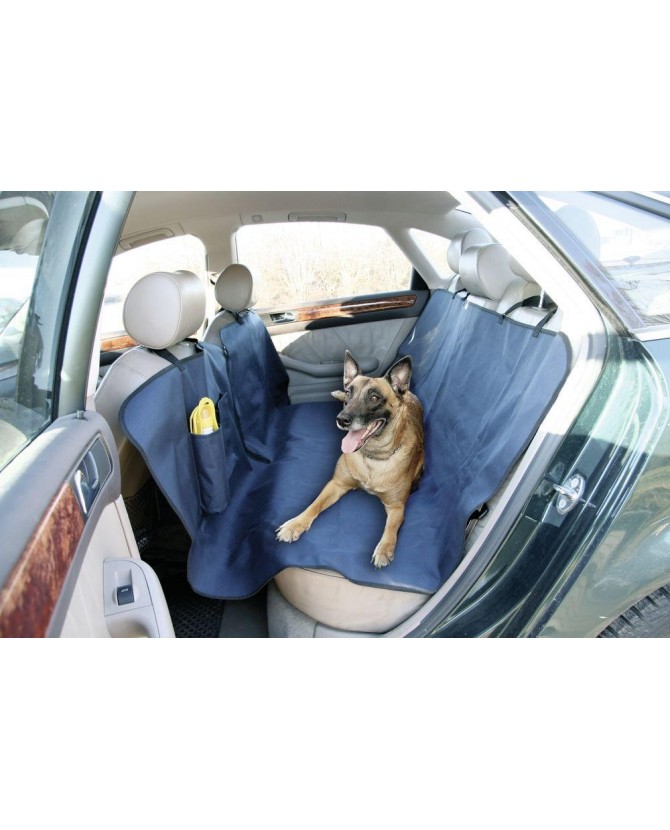 Couverture pour chien pour siège arrière, couverture de voiture