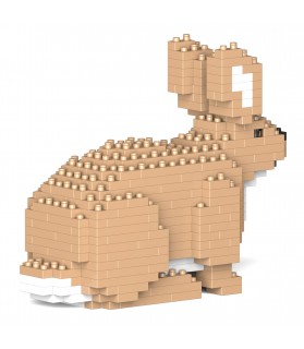 Lapin Beige en briques JEKCA à monter soi-même