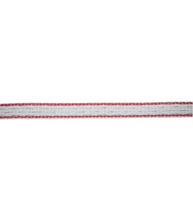 Ruban de clôture blanc & rouge TopLine Plus x 500 m